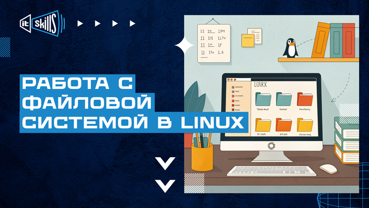 Работа с файловой системой в Linux (cd, pwd, mkdir, rmdir, touch, cp, mv, rm)